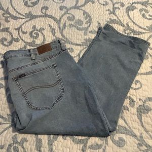 New Lee jeans capris 22 mid rise capris regular fit